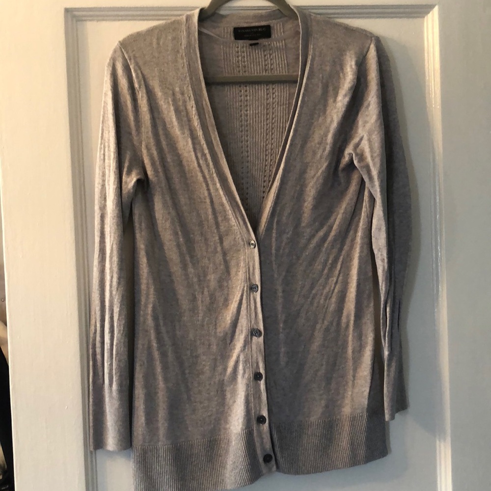 Banana Republic Premium Luxe Yarn Cardigan